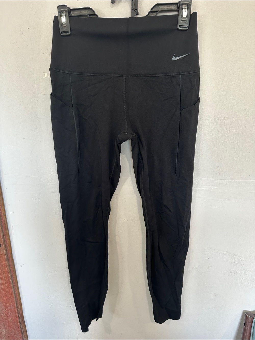 Nike Womens Black High-Waist Pocket Performance Leggings